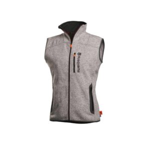 Husqvarna Fleece-liivi Lady v.harmaa