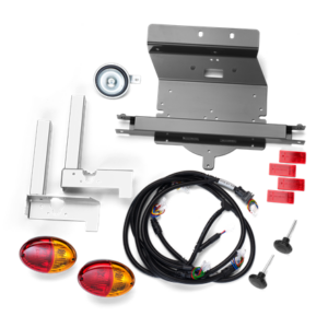 Husqvarna P 500 suunta ja pysäköintivalot taakse