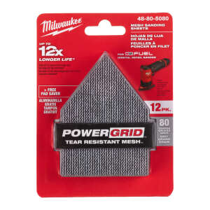 Milwaukee Hiomaverkko - Tarrakiinnitys 67X92MM