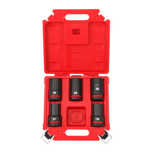Milwaukee Hylsysarja 1" Syvä B&T 5Kpl