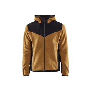 Blåkläder neulottu Softshelltakki sinapinkelt./mus